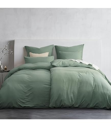 Ikea Angslilja 903.186.45 Bettbezug und Kissenbezüge, für Doppelbetten, Grau Küche, Haushalt & Wohnen