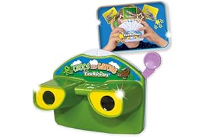 ViewNoculars - Croc and Gator from Deluxebase. 3D Reel Viewer Binoculars, Crocs and Gators View Finder Toy for Kids with Crocodile Images, Great for Gifts and Party Favors.