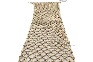 GaoYIYI Playground Rope Net Training Net For Kids Outdoor,Heavy Duty Cargo Net Yard Frame Climbing Net, Treehouse Rope Ladder,Support Customization Safety Rope Net For Kids(Size:1mx2m/39.3"x78.7")