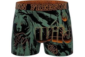 FREEGUN Boxer Homme Microfibre Wild Life