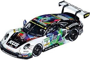 Carrera Evolution 20027764 Porsche 911 GT3 R Team Bernhard No75 DTM 2023 I 1:32 Scale Slot Car I With Working Front & Rear Lights I Suitable For Ages 8 Years+