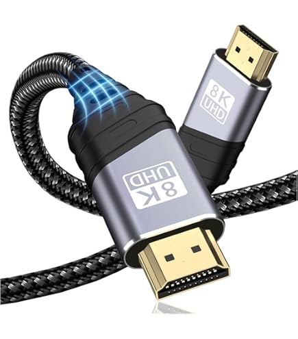 GC StreamPlay HDMI 2.0 High Speed Cable 1,5m | 4K 2160p 60Hz | 1080p 120Hz/240Hz | 1440p 144Hz | 18 Gbps Ethernet Compatible With Monitor, HDR, ARC, Ultra HD, Full HD, Dolby