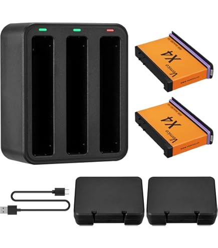 Station De Charge Pour Insta360 GO 3S / GO 3 - Chargeur Rapide Avec Câble 1m - Accessoire Caméra Sport