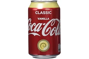 COCA-COLA Coca Cola Vainilla - Paquete de 24 x 330 ml - Total: 7920 ml