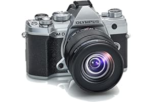 Olympus OM-D E-M5 Mark III Micro Four Thirds Systemkamera Kit, 20 MP Sensor, 5-Achsen Bildstabilisator, leistungsstarker Autofokus, 4K-Video, WLAN, Silber inkl. 12-45mm M.Zuiko PRO Objektiv