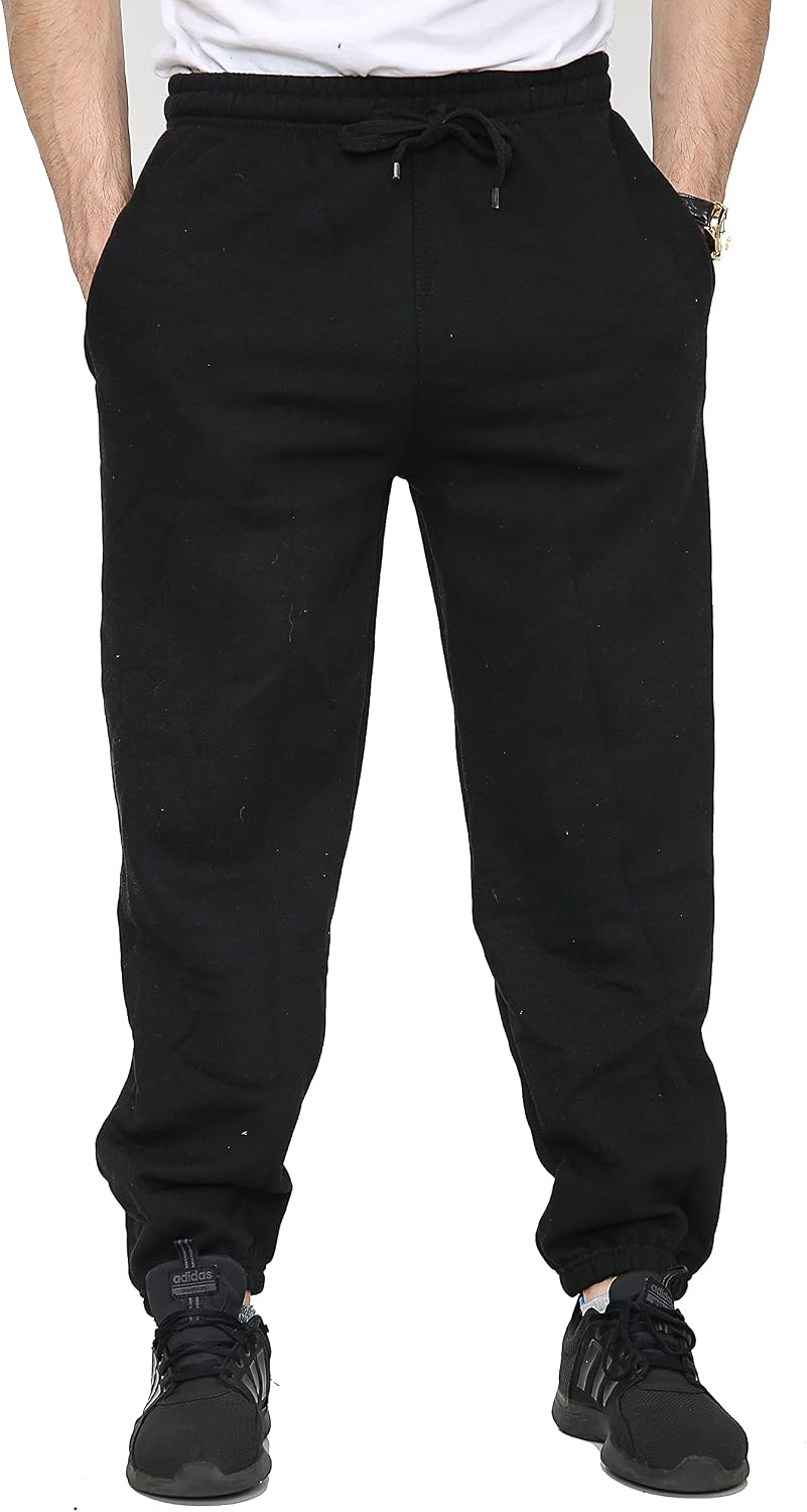 SKYTEX UK Mens Fleece Jogging Bottoms Pants Trousers Casual Sizes S - 8XL, 4 Colours