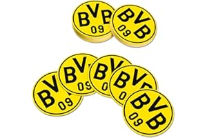 BORUSSIA DORTMUND Pokrywka do piwa BVB (zestaw 50 szt.) one size
