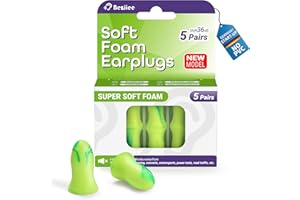 BEZIIEE Tapones Oídos Ruido Dormir: diseño NeuroFusion™ 2025 para quienes duermen de lado, alivio de la ansiedad y la sensibilidad al ruido-Tecnología Silence Burst de 36 dB para 8 segundos de sueño™