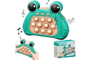 YATOSEEN Gioco Giocattolo Pop Fidget con Suoni E Luci, Giocattoli Luminosi Antistress A Bolle di Spinta Portatili, Batteria Caricata Gioco Scoppiettante, Anti-Ansia Autismo Giocattolo Sensoriale