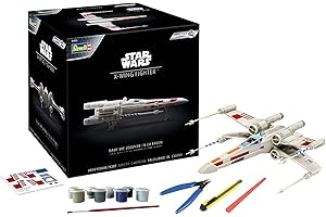 Revell Adventskalender, X-wing Fighter mit Easy-Click-System in 24 Tagen zum Star Wars Modell, Adventskalender für Jungen, Mädchen & Erwachsene ab 10 Jahren, Geschenk zu Weihnachten