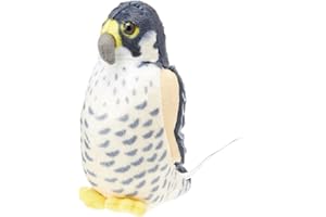 Wild Republic BIRD19598 Faucon pèlerin, Animal en Peluche Avec Son, cadeaux Pour Enfants, 13 cm WANDERFALKE pluszowa zabawka, niebiesko-biała