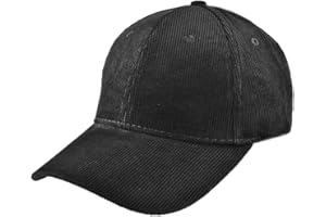 Melegari Berretto Baseball di Velluto a Costa fine, Peter | Puro Cotone | Taglia Unica Regolabile | Autunno Inverno | Uomo/Donna