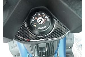 ‎LABELBIKE labelbike - 3D Gel-Harz-Aufkleber zur Dekoration und zum Schutz des Zündschlüsselbereichs von Motorrädern kompatibel mit KYMCO XCITING S 400 2018-2021