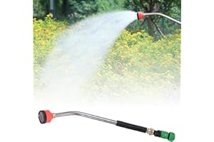 ‎FZQBEY Gießstab, Profi Gießstab, 3/4 Zoll Edelstahl Professionelle Bewässerungsstab Gartenspritze Wasserbrause Handbrause Garten Sprayer Pflanzenbewässerung System (3/4 Zoll)