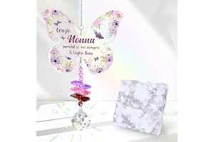 FODFGXF Regalo Nonna Natale Regali per Nonna Compleanno Regali Nonna Acchiappasole in Cristallo Regalo per La Nonna Regalis a Mia Regalos Idea Regalos Nonna Utile