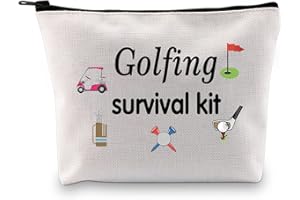 JTOUK Survival-Set für Golfspieler, Make-up-Tasche, Golf-Geschenk, Golf-Zubehör, Geschenk für Mutter, Golfer, Golfing Survival Makeup Eu, M,
