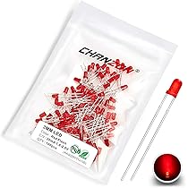 50/100 Pz 3mm LED Lento RGB Lampeggiante Colorato F3 Diodo Emettore Di Luce 2 Pin LED Rotondo Diodi A Colori Lampadina FAI DA TE - Foto 4