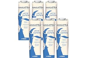 Granarolo, Latte di Capra Amalattea, 6 Confezioni di Latte Intero UHT da 1 lt, 100% Made in Italy, Ideale per Donne e Bambini, Dal Gusto Pieno, Ricca Fonte di Calcio