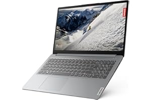 Lenovo IdeaPad 1 Gen 7 - Ordenador Portátil 15.6" FHD (AMD Ryzen 5 7520U, 16GB RAM, 512GB SSD, AMD Radeon 610M Graphics, Windows 11 Home) Gris - Teclado QWERTY Español