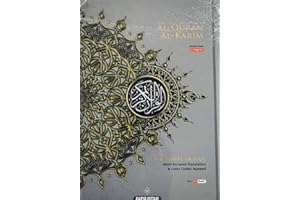 MAQDIS A5 NOBLE Al Quran Word for Word Translation Colour Coded Tajweed Arabic-English Gray