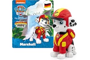 tonies Figuras auditivas para Toniebox, Paw Patrol – Jungle Pups: Marshall, 3 Historias para niños a Partir de 3 años, Tiempo de reproducción de 45 Minutos Aprox