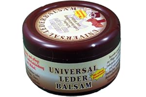 STOLZ GMBH Universal Lederbalsam 250ml Reinigt und pflegt Lederbekleidung, Schuhe, Leder- und Holz Möbel mit echtem Bienenwachs