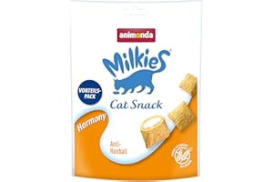 animonda Milkies Harmony, niezbożowa poduszka dla kotów, przekąska dla kota, 6 x 120 g