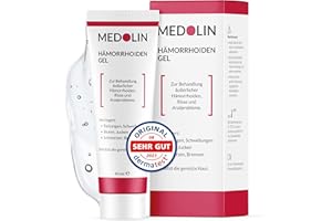 ‎MEDOLIN Medolin® Hämorrhoiden Gel - Gegen Schwellungen, Juckreiz, Schmerzen & Blutungen - Hämorrhoiden Salbe bei Krampfadern am Anus - Wissenschaftlich bestätigte Wirkung, 40 ml