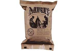 ULTIMATE MRE, Pack Date Printed on Every Meal - Meal-Ready-To-Eat. Inspected Certified Fresh by Ammo Can Man. Pack Date 8/2014 or Newer. Inspection 8/2017 or up. Genuine Mil Surplus. by Ammo Can Man