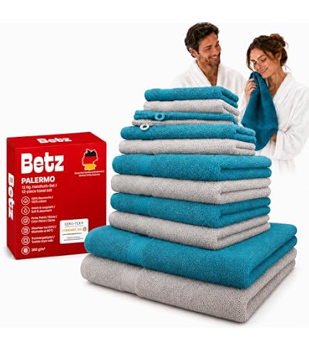 Betz Lot de 10 serviettes d'invité Premium 100% coton - 30 x Betz Lot de 10 serviettes d'invité Premium 100% coton - 30 x