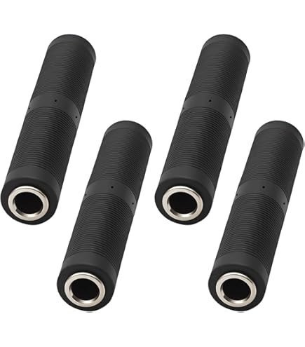 Aazon.co: QIANRENON Locking 1/4 TRS 6.35 Feale To Feale Stereo Adapter Extender Socket