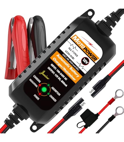 Caricabatterie Intelligente 12V 8A / 24V 4A – Automatico Con Ventola – Per Batterie AGM, Gel, Calcio
