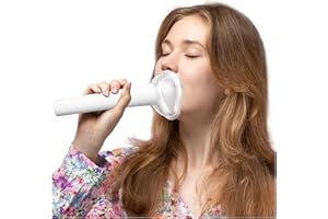 BXI Sourdine vocale en silicone de haute qualité pour exercices vocaux, échauffement, soulagement du stress, pot de cri, vase de gestion de la colère, masque d'insonorisation portable, doux et sans