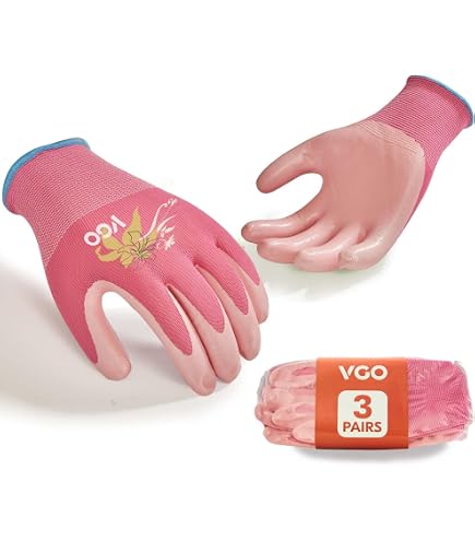 Gants De Jardinage Rostaing Maxima - Protection Poignet Ajustable - Nitrile - Taille S