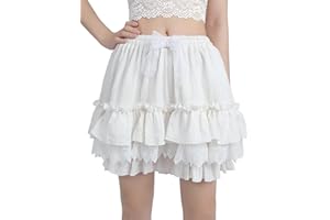 NSPSTT Women Bloomers Victorian Edwardian Bloomers Ruffles Shorts Pantaloons Panty Pumpkin Pants Frilly Knickers Underwear