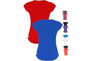 GO HEAVY T-Shirt de Sport pour Femme Fitness Fonctionnel