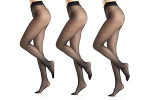 Gi&Gi Collants Transparents pour Femme, 20 Deniers, Couleur Chair