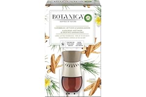 Botanica by Air Wick Karaibski Wetiwer & Drzewo Sandałowe/Caribbean Vetiver & Sandalwood 19ml Komplet
