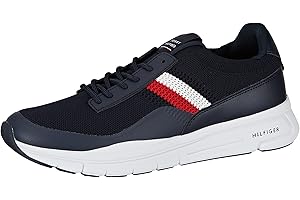 Tommy Hilfiger Mężczyźni Wysokiej jakości lekka dzianinaSneakersy