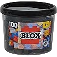 Simba 104114114 "Blox 4-Stud Black Building Blocks Set (100-Piece)