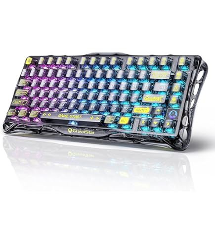 XVX Venom Keycap 60 75 100 Percent, Translucency Keyboard Keycaps