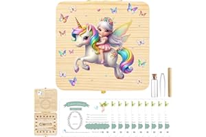 GAROMIA Zahnbox Holz Milchzähne Box Zahnfee Geschenke Mädchen Zahnbox Zahndose Milchzahndose Zahndose Milchzahn Aufbewahrungsbox Zähne Kinder Souvenir Box