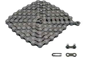 Hycline Bike Chain Single Speed,Bicycle Chain 1/2x1/8 Inch,Special Steel for Road Mountain Racing Cycling (114 Links)