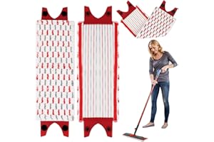 NVIYAM 3 Pezzi per Vileda Mocio Revolution Ricambio Kit,Compatibili Revolution Ultra/UltraMax per Vileda Lavapavimenti,Mocio Revolution Ricambio Kit,per Ultramax le macchie pavimenti duri e delicati