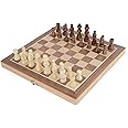 Toyrific Chess Folding Game Board for 2 Players, Chess Set Board Games, Travel Family Game