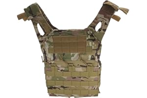 ‎REDAPRIC Taktische Weste ，Plate Träger Weste multifunktionale militärische Ausbildung、 Outdoor-Erweiterung、 Feld CS militärische Fans leichtes Militär, verstellbare Sportweste