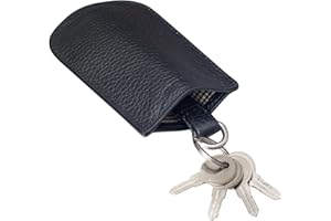 STILORD 'Toby' Leather Key Holder Pouch Vintage Key Case Wallet for Men Women Slim Leather Purse Vintage Organiser Coin Pouch for Handbags Pocket