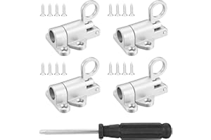 Lpraer 4 Stück Automatische Verriegelung Türriegel Federverriegelung Türriegel Bounce Spring Riegelschloss, aus Zinklegierung, mit Schrauben, für Fenster Holztüren Schranktüren Gartentüren, Silber