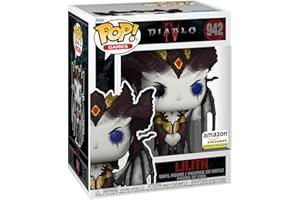 Funko POP! Super: Diablo 4- Lilith - Leuchtet Im Dunkeln - Amazon-Exklusiv - Vinyl-Sammelfigur - Geschenkidee - Offizielle Handelswaren - Spielzeug Für Kinder Und Erwachsene - Video Games Fans