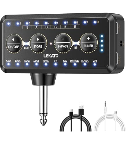 ギター AMT E1 AMT E1-1 kanał JFET przedwzmacniacz gitarowy z Cab.Sim (Enlg